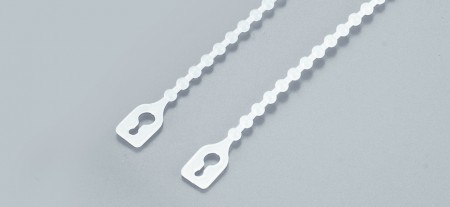 107x2,3 mm (4,2x0,09 inch), kabelbinders, PA66, met kralen, losmaakbaar - Kabelbinders met kralen‡